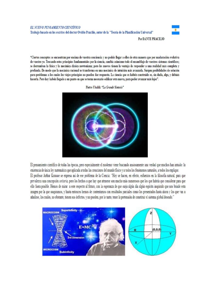 El Nuevo Pensamiento Científico Blog de Emilio Silvera V